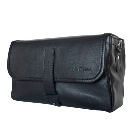 Кожаная фотосумка Carpello black 